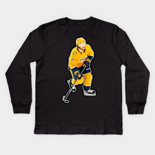 Filip Frosberg #9 Skates Kids Long Sleeve T-Shirt